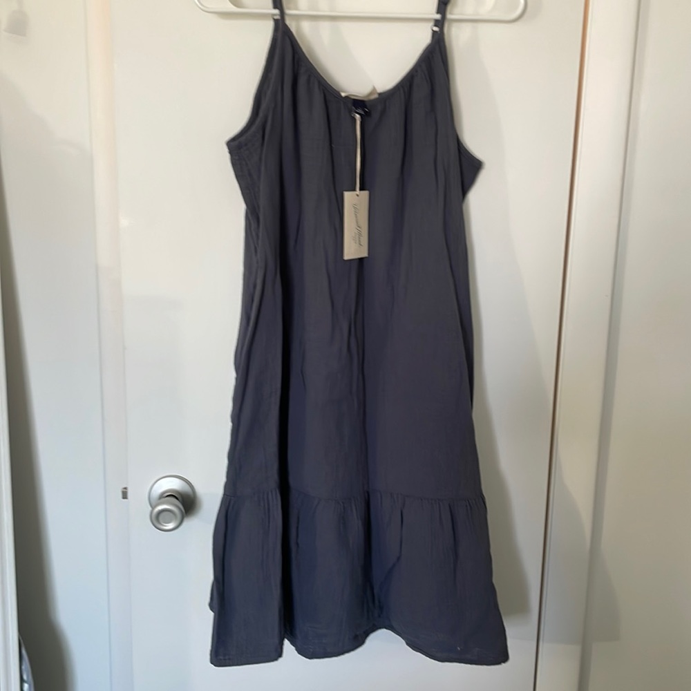 Size large grey dress